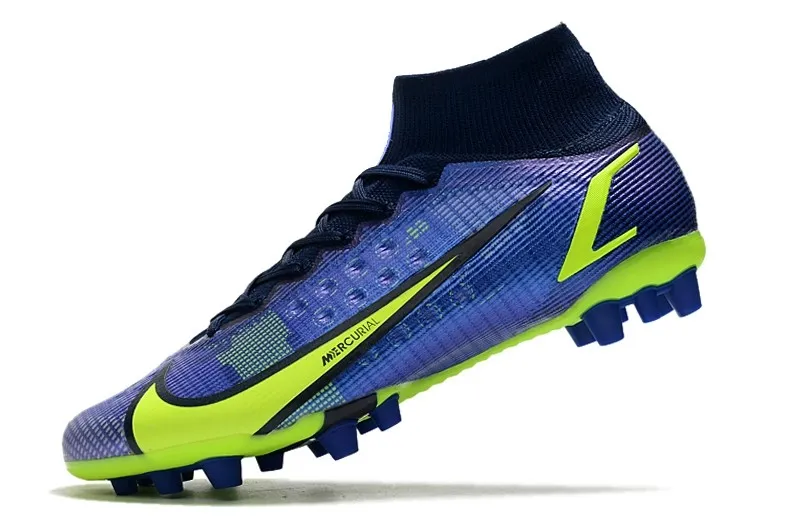 Nike Mercurial Sperfly 8 Elite AG-Pro Recharge Pack - Sapphire/Volt/Blue Void