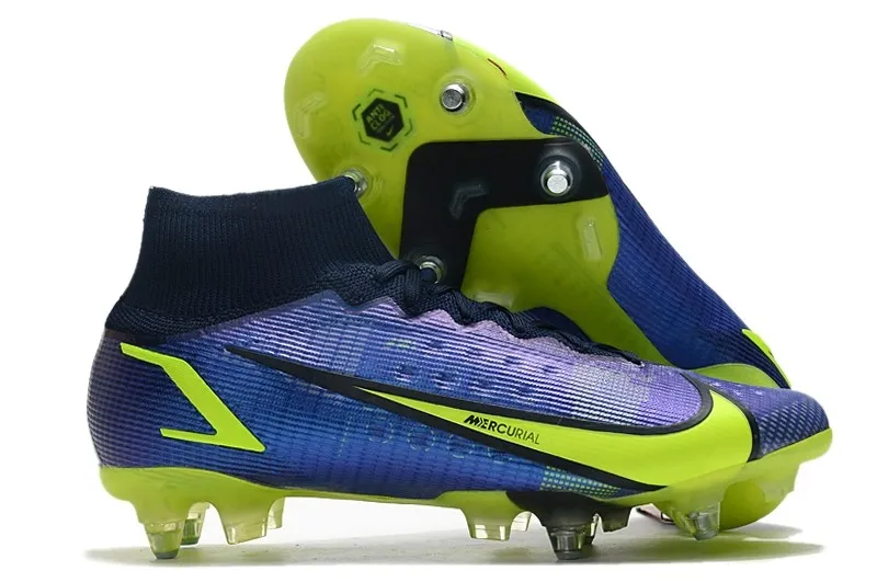 Nike Mercurial Sperfly 8 Elite SG-Pro Recharge Pack - Sapphire/Volt/Blue Void