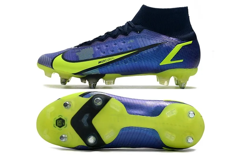 Nike Mercurial Sperfly 8 Elite SG-Pro Recharge Pack - Sapphire/Volt/Blue Void