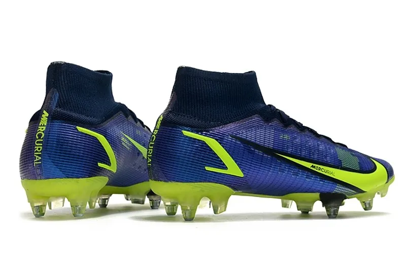 Nike Mercurial Sperfly 8 Elite SG-Pro Recharge Pack - Sapphire/Volt/Blue Void