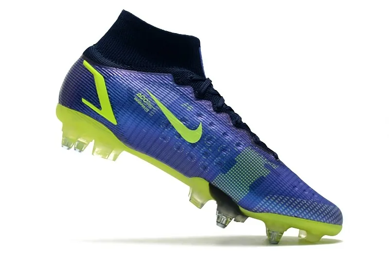 Nike Mercurial Sperfly 8 Elite SG-Pro Recharge Pack - Sapphire/Volt/Blue Void