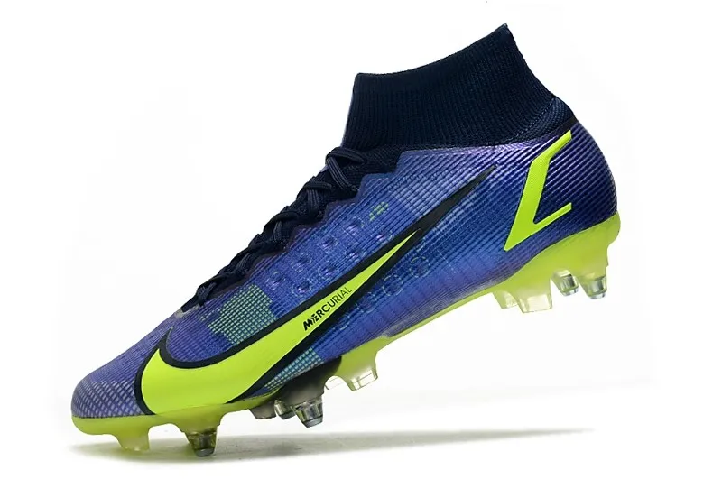 Nike Mercurial Sperfly 8 Elite SG-Pro Recharge Pack - Sapphire/Volt/Blue Void