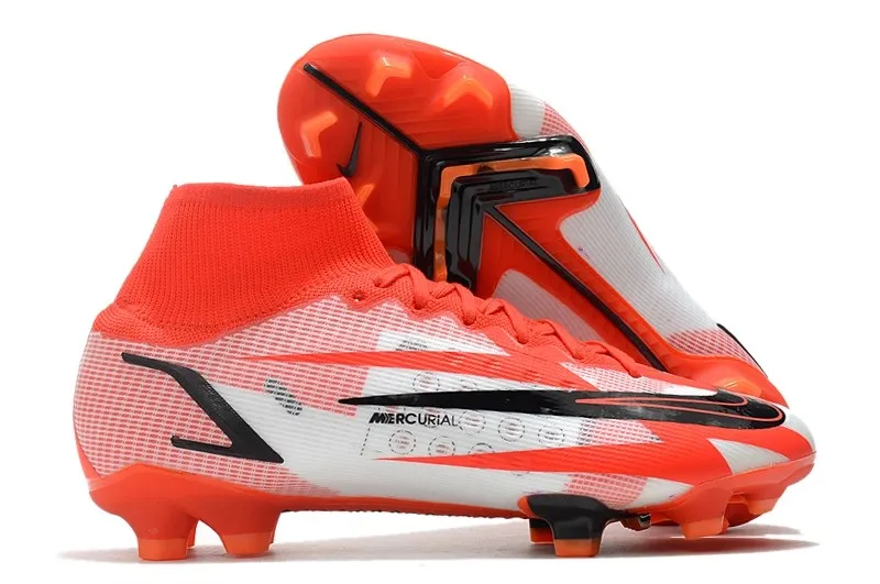 Nike Mercurial Superfly 8 CR7 'Spark Positivity' Euro 2020 Signature FG - Red / Black