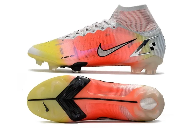 Nike Mercurial Superfly 8 'Dream Speed 4' FG - White / Red / Yellow