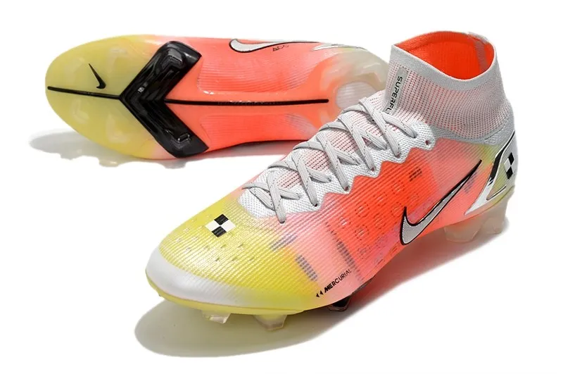 Nike Mercurial Superfly 8 'Dream Speed 4' FG - White / Red / Yellow