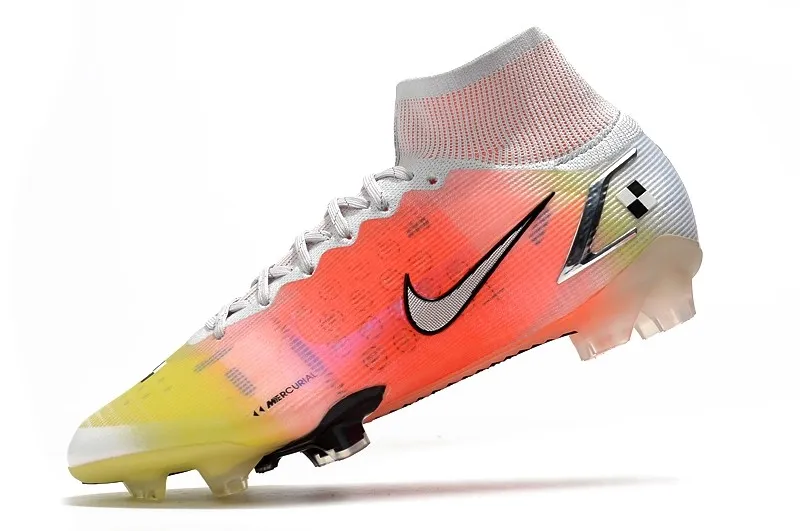 Nike Mercurial Superfly 8 'Dream Speed 4' FG - White / Red / Yellow