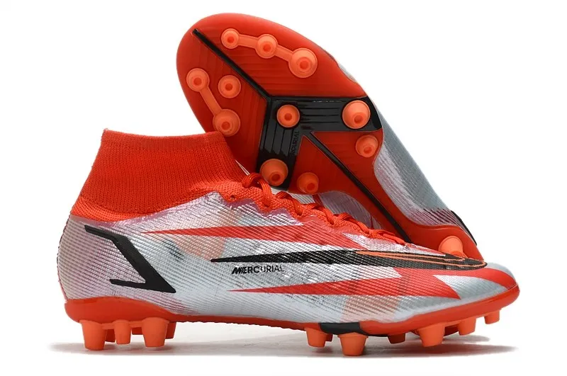 Nike Mercurial Superfly 8 Elite AG-Pro CR7 Spark Positivity - Chile Red/Black/Ghost/Total Orange