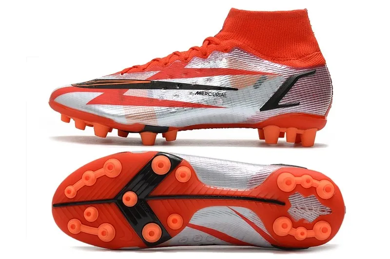 Nike Mercurial Superfly 8 Elite AG-Pro CR7 Spark Positivity - Chile Red/Black/Ghost/Total Orange