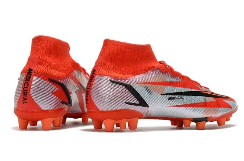 Nike Mercurial Superfly 8 Elite AG-Pro CR7 Spark Positivity - Chile Red/Black/Ghost/Total Orange