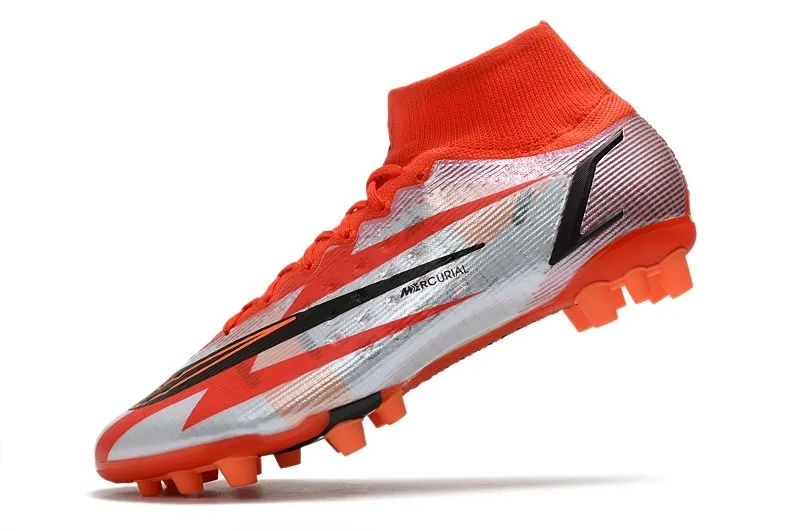 Nike Mercurial Superfly 8 Elite AG-Pro CR7 Spark Positivity - Chile Red/Black/Ghost/Total Orange