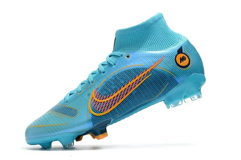 Nike Mercurial Superfly 8 Elite FG Blueprint - Chlorine Blue_Laser Orange_Marina