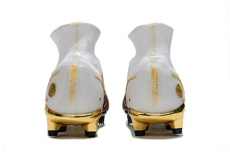 Nike Mercurial Superfly 8 Elite Fg Cr110 - White/Gold/Multicolor