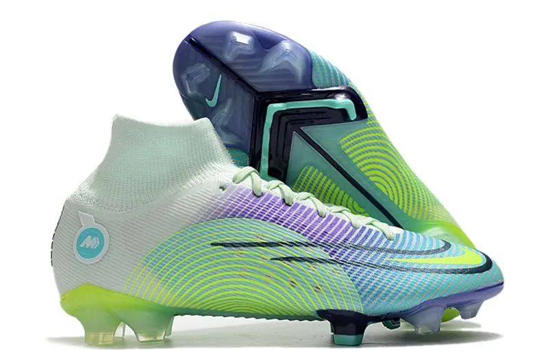 Nike Mercurial Superfly 8 Elite FG Dream Speed 5 - Barely Green Volt Electro Purple