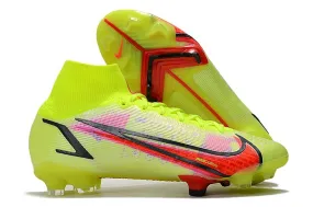 Nike Mercurial Superfly 8 Elite FG Motivation Pack - Volt/Bright Crimson/Black