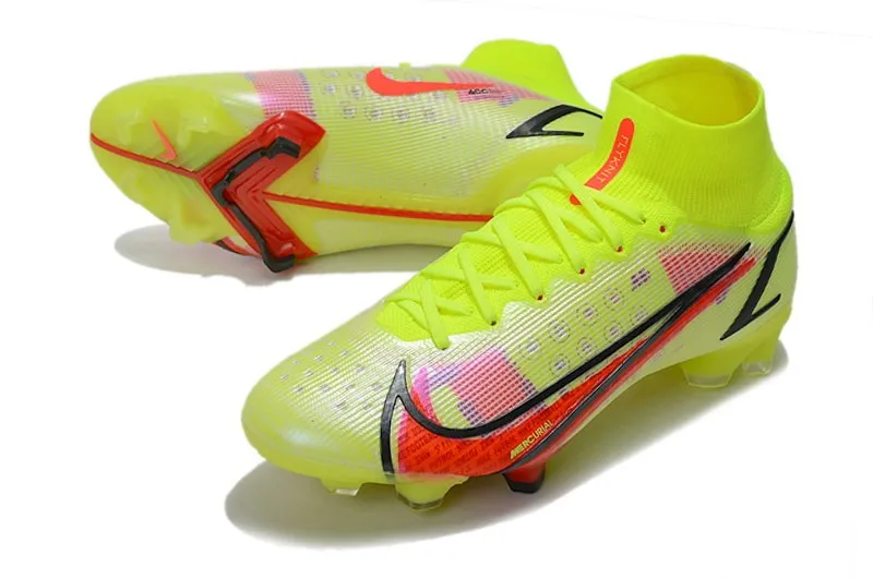 Nike Mercurial Superfly 8 Elite FG Motivation Pack - Volt/Bright Crimson/Black