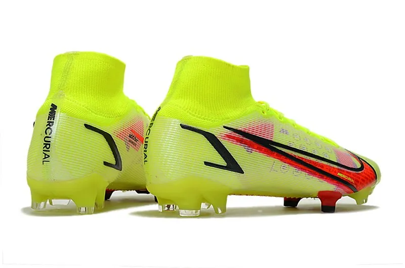 Nike Mercurial Superfly 8 Elite FG Motivation Pack - Volt/Bright Crimson/Black