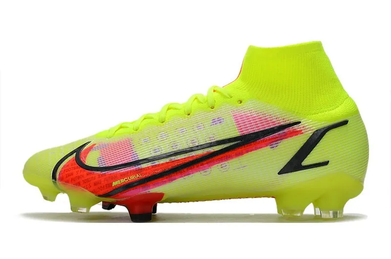 Nike Mercurial Superfly 8 Elite FG Motivation Pack - Volt/Bright Crimson/Black