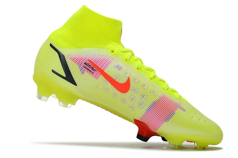 Nike Mercurial Superfly 8 Elite FG Motivation Pack - Volt/Bright Crimson/Black