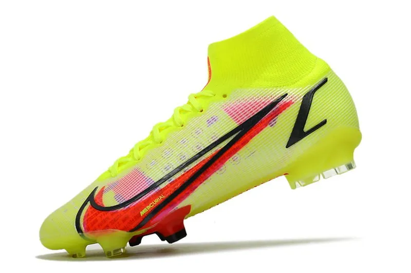 Nike Mercurial Superfly 8 Elite FG Motivation Pack - Volt/Bright Crimson/Black