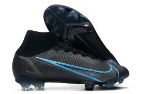 Nike Mercurial Superfly 8 Elite Fg Renew - Black/Blue