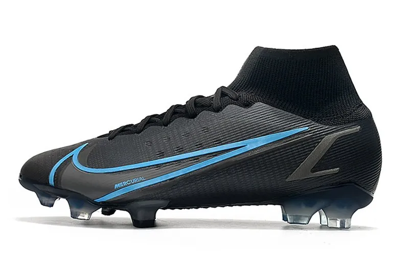 Nike Mercurial Superfly 8 Elite Fg Renew - Black/Blue