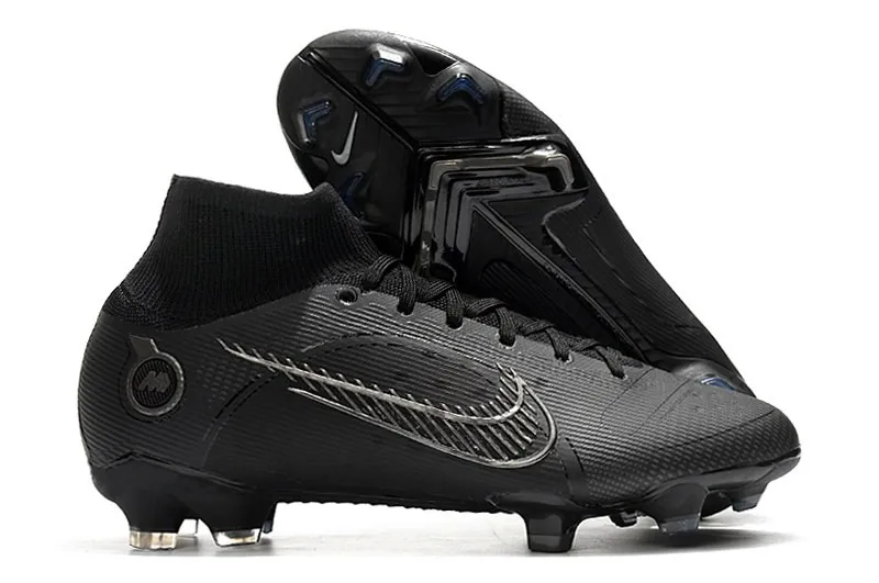 Nike Mercurial Superfly 8 Elite Fg Shadow Blackout - All Black