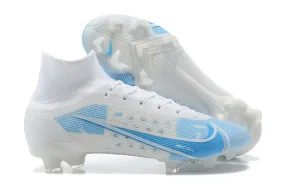 Nike Mercurial Superfly 8 Elite FG White Blue