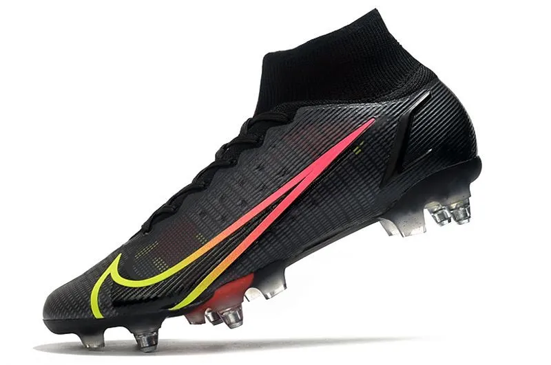 Nike Mercurial Superfly 8 Elite SG-PRO Black X Prism - Black Cyber Yellow Off Noir