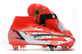 Nike Mercurial Superfly 8 Elite SG-Pro CR7 Spark Positivity - Chile Red/Black/Ghost/Total Orange