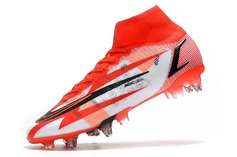 Nike Mercurial Superfly 8 Elite SG-Pro CR7 Spark Positivity - Chile Red/Black/Ghost/Total Orange