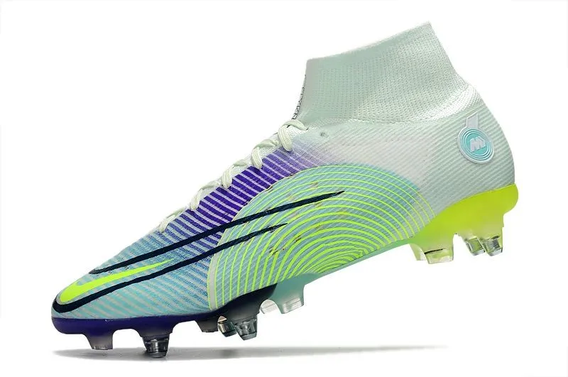 Nike Mercurial Superfly 8 Elite SG-Pro Dream Speed 5 - Barely Green Volt Electro Purple