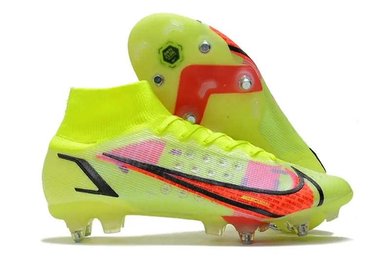 Nike Mercurial Superfly 8 Elite SG-PRO Montivation Pack - Volt/Bright Crimson/Black