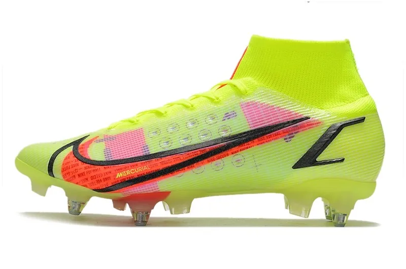 Nike Mercurial Superfly 8 Elite SG-PRO Montivation Pack - Volt/Bright Crimson/Black