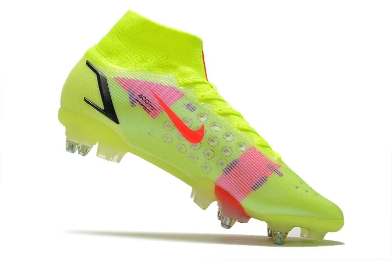 Nike Mercurial Superfly 8 Elite SG-PRO Montivation Pack - Volt/Bright Crimson/Black