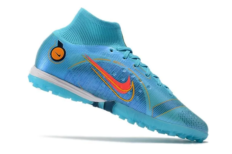 Nike Mercurial Superfly 8 Elite Turf Blueprint Pack - Chlorine Blue Laser Orange Marina