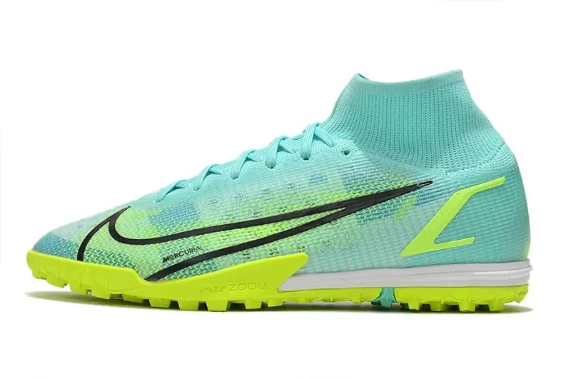 Nike Mercurial Superfly 8 Elite Turf Impulse - Dynamic Turquoise Lime Glow