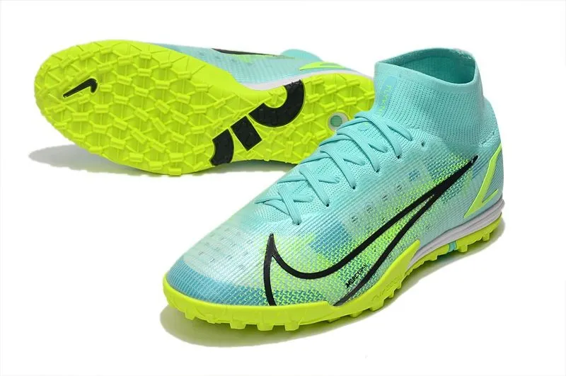 Nike Mercurial Superfly 8 Elite Turf Impulse - Dynamic Turquoise Lime Glow