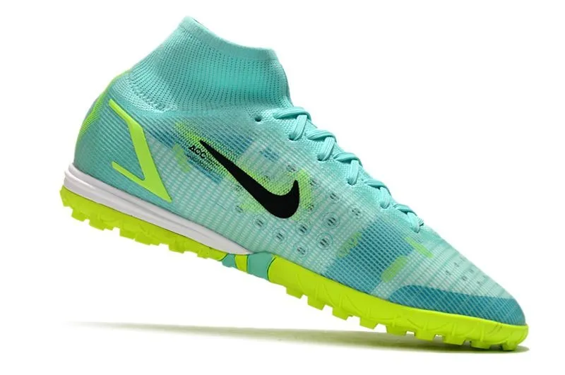 Nike Mercurial Superfly 8 Elite Turf Impulse - Dynamic Turquoise Lime Glow