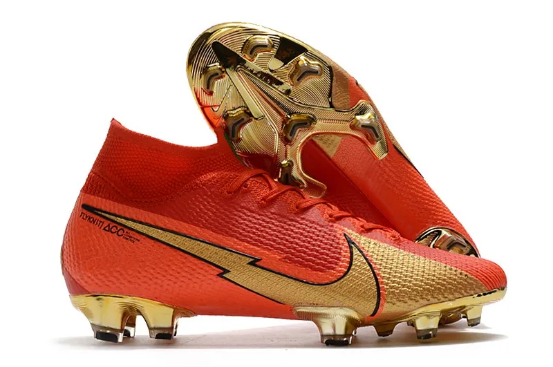 Nike Mercurial Superfly VII Elite FG CR7 100 Portugal Goal - Red/Gold