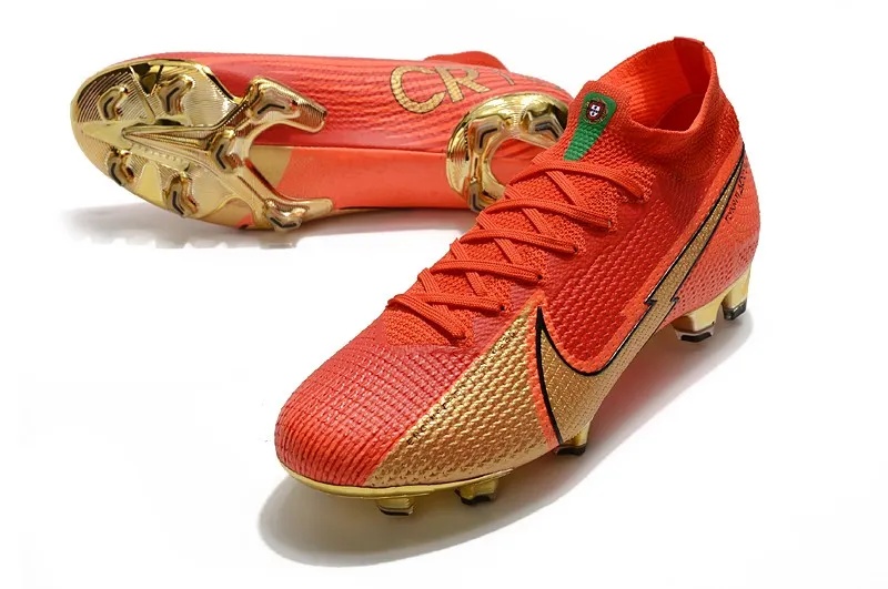 Nike Mercurial Superfly VII Elite FG CR7 100 Portugal Goal - Red/Gold