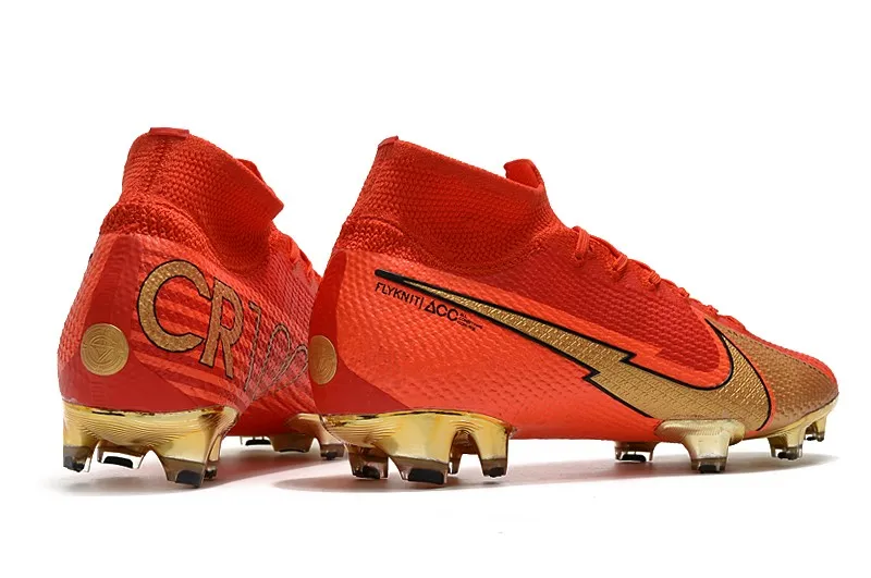 Nike Mercurial Superfly VII Elite FG CR7 100 Portugal Goal - Red/Gold