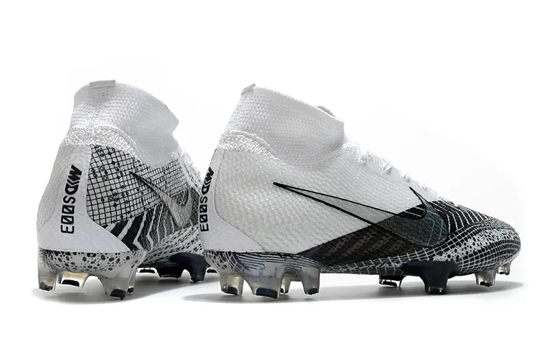 Nike Mercurial Superfly VII Elite FG MDS 003 - White/White/Black