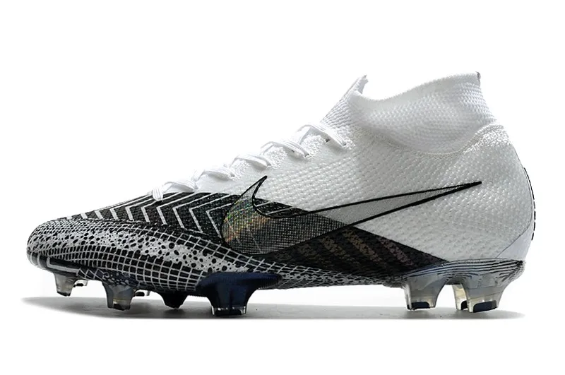 Nike Mercurial Superfly VII Elite FG MDS 003 - White/White/Black