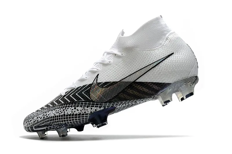 Nike Mercurial Superfly VII Elite FG MDS 003 - White/White/Black