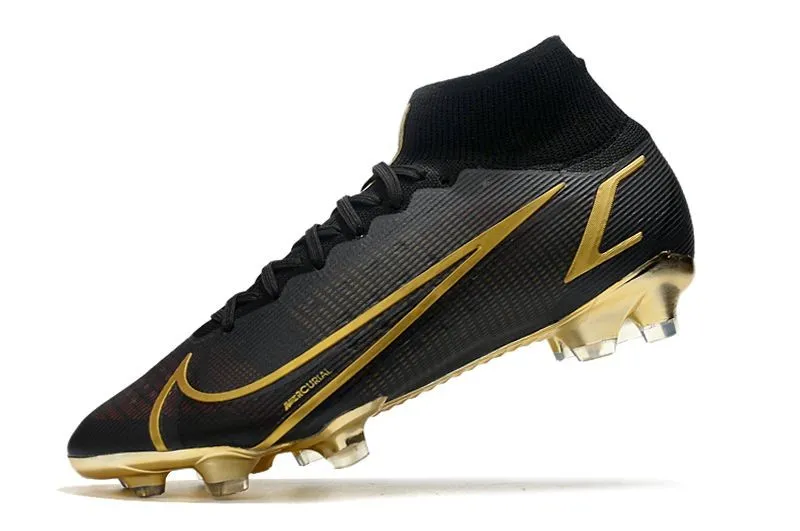 Nike Mercurial Superfly VIII Elite FG Elite Black Gold