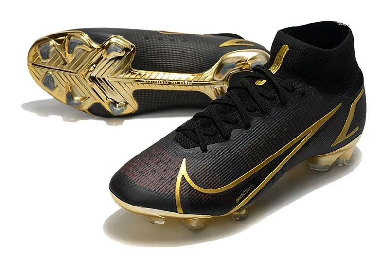 Nike Mercurial Superfly VIII Elite FG Elite Black Gold