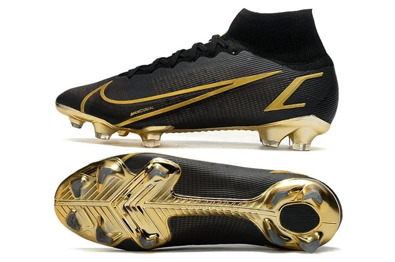 Nike Mercurial Superfly VIII Elite FG Elite Black Gold