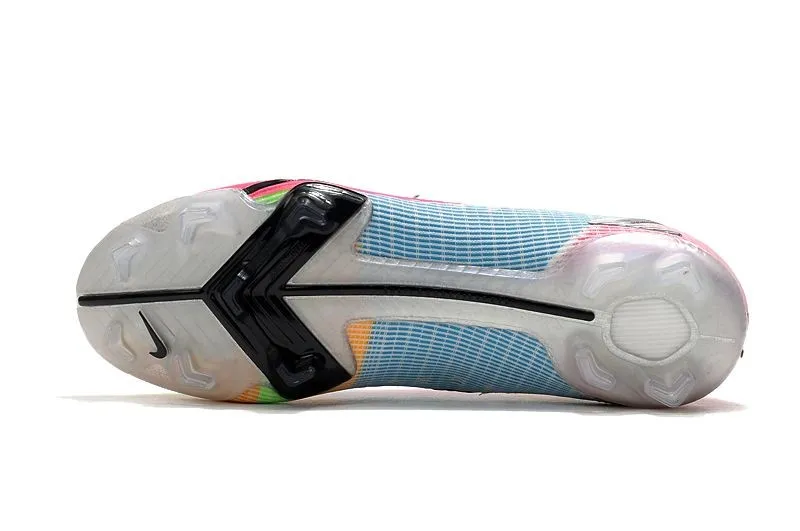 Nike Mercurial Superfly VIII Elite FG White Black Pink Mulitcolor