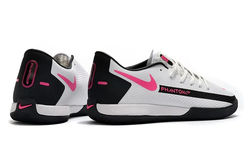 Nike React Phantom GT Pro Indoor - White/Pink Blast/Black