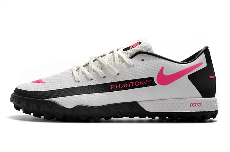 Nike React Phantom GT Pro Turf - White/Pink Blast/Black